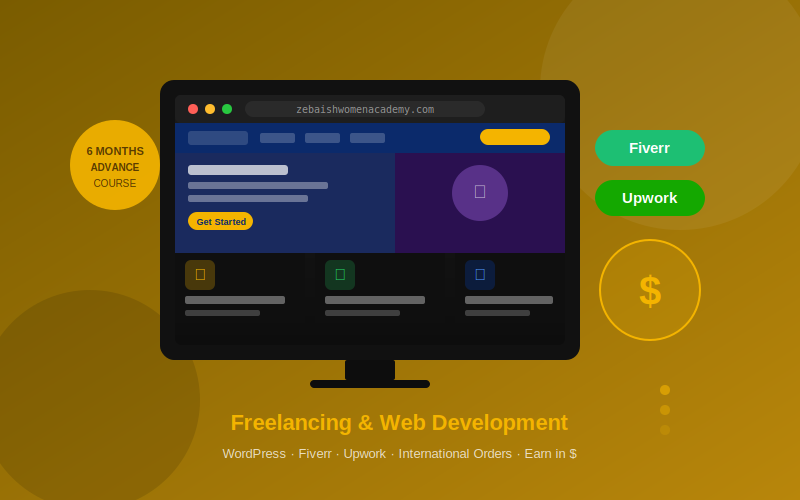 Freelancing and Web Development — WordPress, Fiverr, Upwork